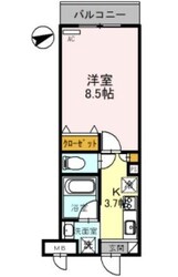 LA・FELICEの物件間取画像